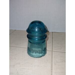 Hemingray - 9 MADE IN U.S.A. Insulator 7 UP Green